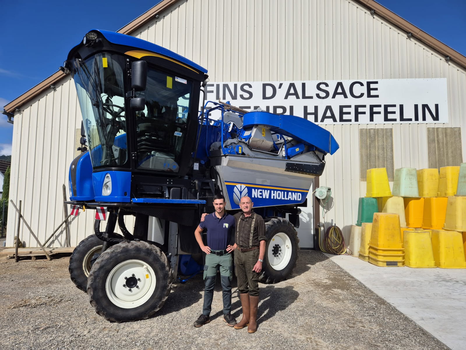 L&rsquo;histoire du Domaine Henri Haeffelin et Fils, vignerons pr&egrave;s de Colmar Rixheim 1